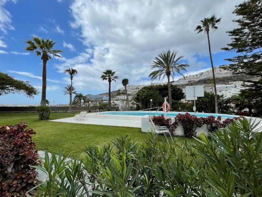 Apartamento Puerto Rico - Primera Linea De Playa Mogan Ngoại thất bức ảnh