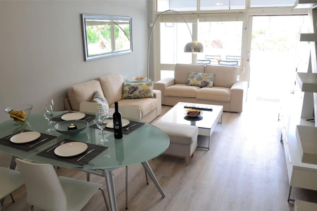 Apartamento Puerto Rico - Primera Linea De Playa Mogan Ngoại thất bức ảnh